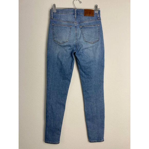 J Crew Jeans Womens 27 High Rise Toothpick 9'' Skinny Ankle Stretchy J9733 - Picture 2 of 15